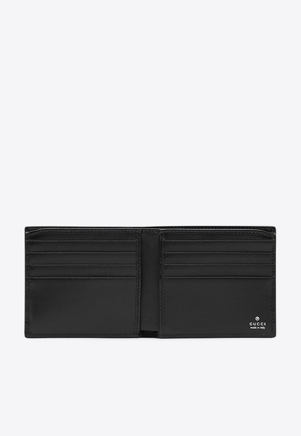 Gucci Horsebit Bi-Fold Leather Wallet  Black 846950AAFP1/R_GUC-1000