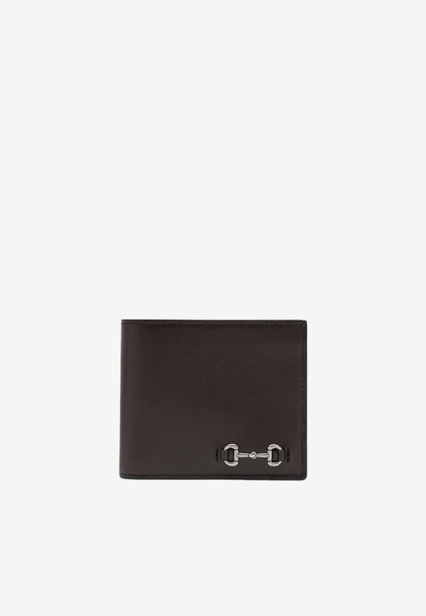 Gucci Horsebit  Bi-Fold Wallet Brown 846950AAFP1/R_GUC-2140