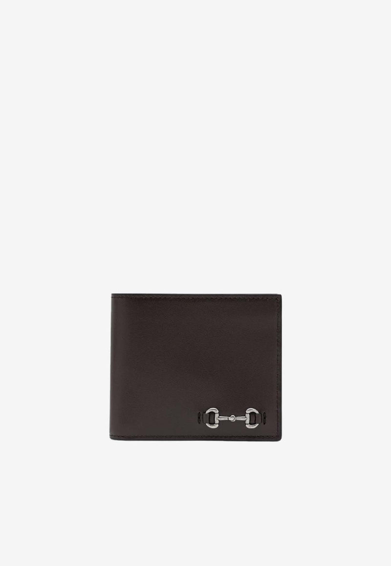Gucci Horsebit  Bi-Fold Wallet Brown 846950AAFP1/R_GUC-2140