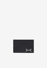 Gucci Horsebit Leather Cardholder Black 846952AAFP1/R_GUC-1000