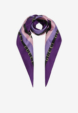 Gucci Silk Twill Carré Scarf 8478923G001/R_GUC-5171