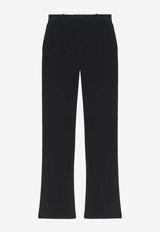 Alexander McQueen Flared-Leg Tailored Pants Black 848860QEAGW 1000