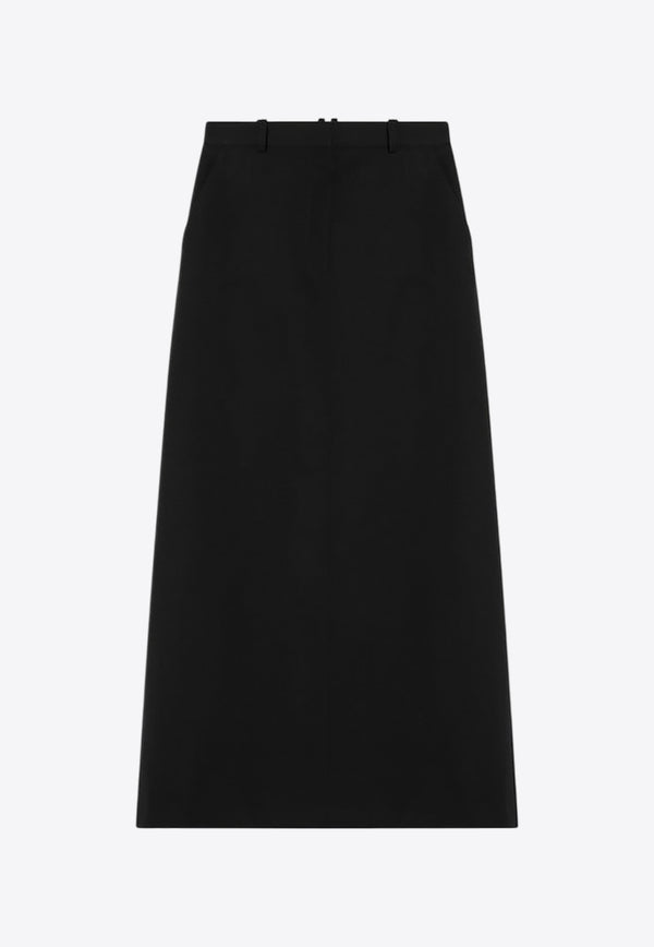 The Row Roux Wool Maxi Skirt Black 8492W3460/P_THERO-BLK