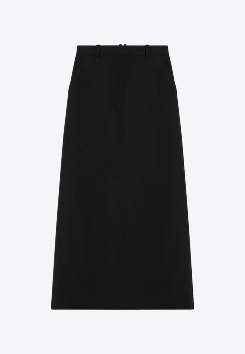 The Row Roux Wool Maxi Skirt Black 8492W3460/P_THERO-BLK