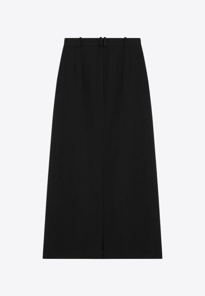 The Row Roux Wool Maxi Skirt Black 8492W3460/P_THERO-BLK