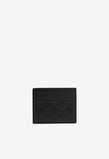 Gucci GG Embossed Leather Cardholder Black 850187AAFDV/S_GUC-1000