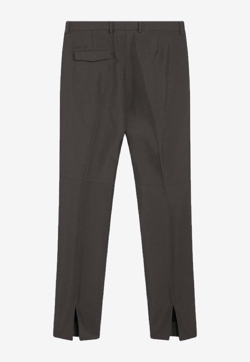 Gucci Tailored Straight-Leg Pants Brown 850333Z7AYA/R_GUC-2062