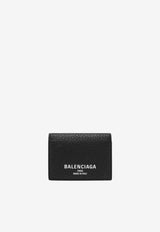 Balenciaga Small Explorer Logo Wallet  Black 8531482ABV0/S_BALEN-1000