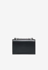 Alexander McQueen Mini Crystal Embroidery Jeweled Clutch Bag Black 85484817HLI 1090