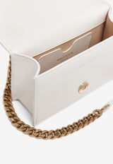 Alexander McQueen Mini Crystal Embroidery Jeweled Clutch Bag Cream 85484817HLO 7050