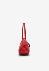 Alexander McQueen Manta Calf Leather Shoulder Bag Red 8559971VDXA 6406