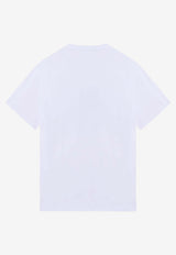 Alexander McQueen Lace Skull Crewneck T-shirt White 857145QTAEG 0909
