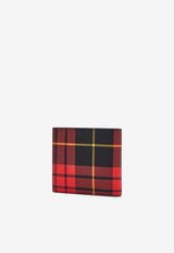 Alexander McQueen Skull Tartan Check Wallet Multicolor 8585911MAD3 8490
