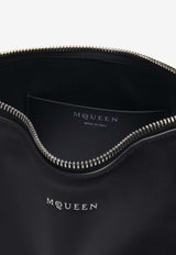 Alexander McQueen Manta Calf Leather Clutch Black 8613741VDXA 1000