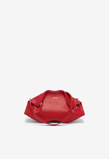 Alexander McQueen Manta Calf Leather Clutch Red 8613741VDXA 6406