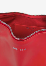 Alexander McQueen Manta Calf Leather Clutch Red 8613741VDXA 6406