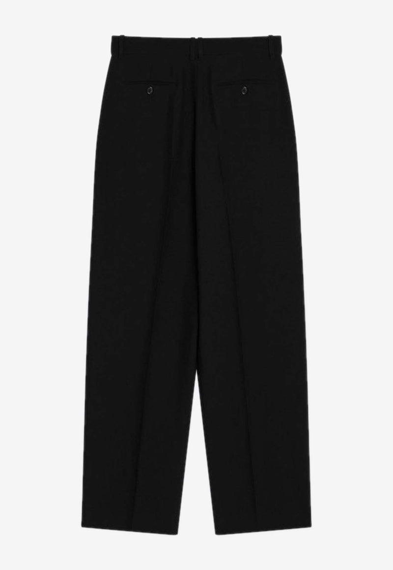 The Row Lilas Wool-Blend Pants Black 8719W3677_THERO-BLK