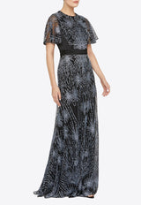Theia Lavina Beaded Gown Black 88114990_BLACK MULT