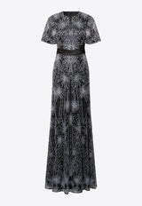 Theia Lavina Beaded Gown Black 88114990_BLACK MULT