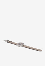 Arceau le Temps Suspendu 42mm Watch with Beige Matte Alligator Single Tour Strap