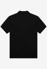 Moncler Logo Patch Polo T-shirt Black 8A000-0984556/P_MONCL-999