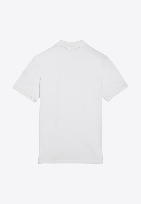 Moncler Logo Patch Polo T-shirt White 8A000-2089A16/O_MONCL-002