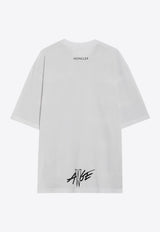 Moncler  X A$Ap Rocky Digital Quilting Print T-shirt Black 8C0000189AYW/R_MONGE-999