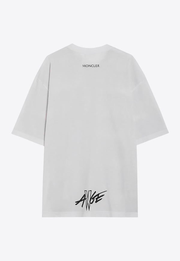 Moncler  X A$Ap Rocky Digital Quilting Print T-shirt Black 8C0000189AYW/R_MONGE-999