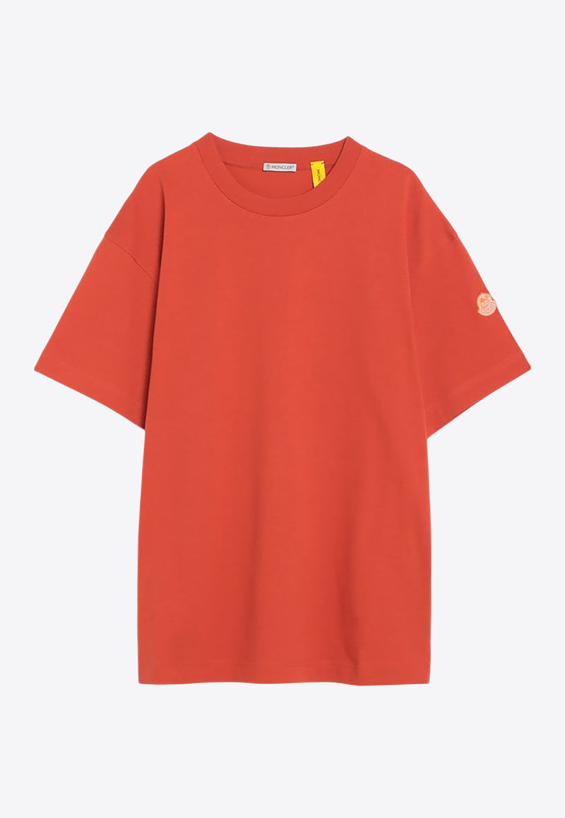 Moncler X Gilga Farm By Donald Glover Cartoon-Style T-shirt Orange 8C0000289AZ9/R_MONGE-345