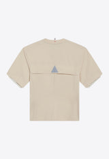 Moncler Grenoble Logo Crewneck T-shirt Off-white 8C0000989AW1/S_MONGR-034