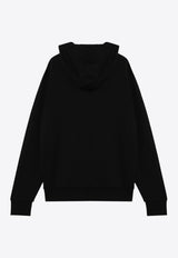 Moncler Contrasting Logo Zip-Up Hoodie Black 8G000-81V8183/P_MONCL-999