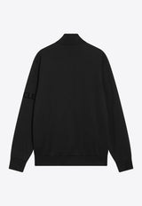 Moncler Zip-Up Sweatshirt with Logo-Patch 8G0005689AZY/R_MONCL-999