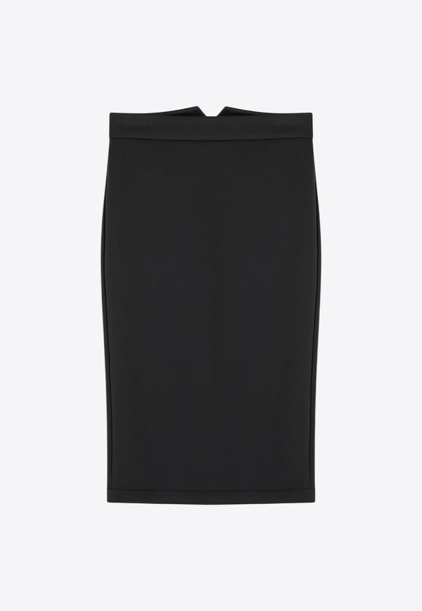 Moncler Pencil Knee-Length Skirt 8H0000189A8K/R_MONGE-999