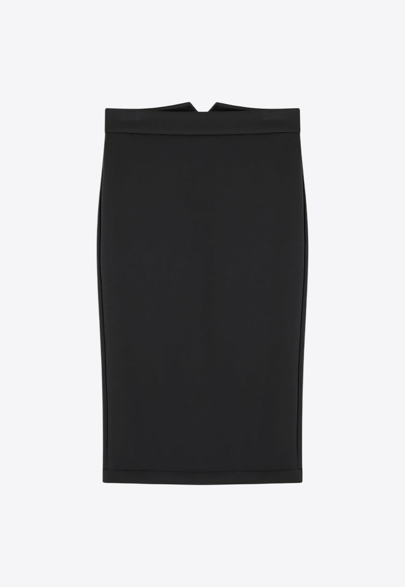 Moncler Pencil Knee-Length Skirt 8H0000189A8K/R_MONGE-999