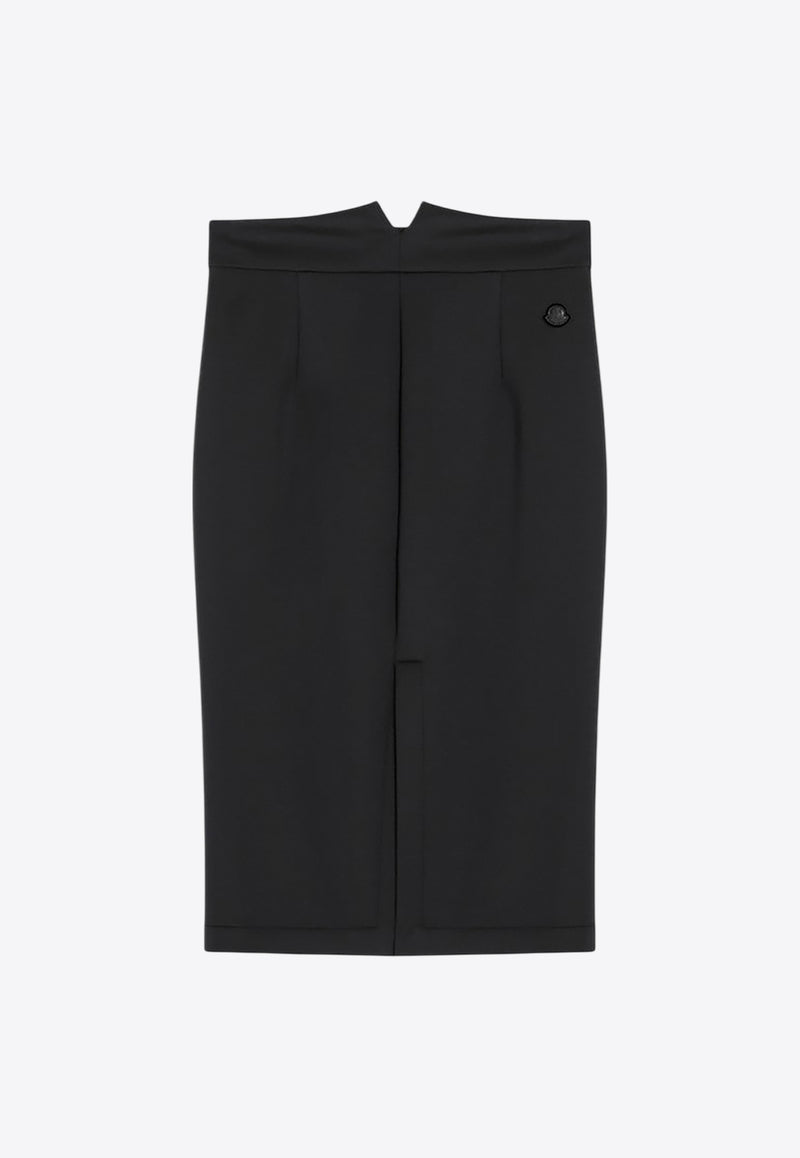 Moncler Pencil Knee-Length Skirt 8H0000189A8K/R_MONGE-999