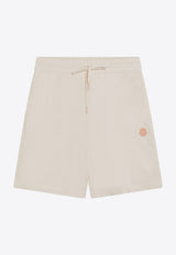 Moncler X Gilga Farm By Donald Glover Drawstring Track Shorts  Ivory 8H0000289AUJ/R_MONGE-02B
