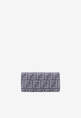 Fendi Baguette FF Jacquard  Chain Clutch Blue 8M0365AUT4F1SXQ_MIRTO+DARK NUT+OS_29853180