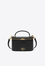 Valentino Mini VLogo Signature Vanity Bag Black 8W0P0AX8SNP/S_VALE-0NO