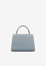 Valentino Small VSLING Leather Top Handle Bag Light Blue 8W2B0F53KGW MXE