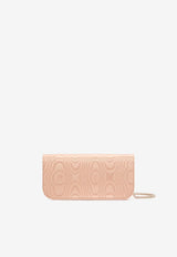 Valentino Locò VLogo Clutch Bag Pink 8W2B0R24XSW CXS