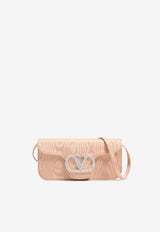 Valentino Locò VLogo Clutch Bag Pink 8W2B0R24XSW CXS