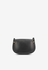 Valentino Small Flaneuse Leather Crossbody Bag Black 8W2B0T06FEF 0NO