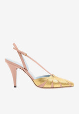 Valentino Foliefoliage 90 Slingback Pumps Multicolor 8W2S0LX2VVY 9NS