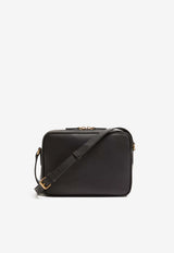 Valentino Antibes Calfskin Crossbody Bag Black 8Y2B0S96RBN 0NO