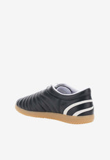 Valentino Kicky Nappa Leather Low-Top Sneakers Black 8Y2S0M31SJQ C5V