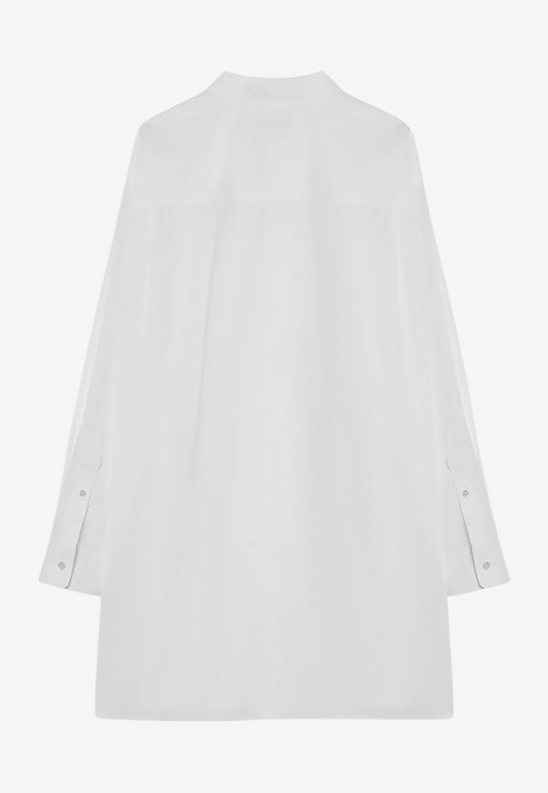 The Row Victoria Oversized Poplin Shirt White 9067W2567/Q_THERO-WHT