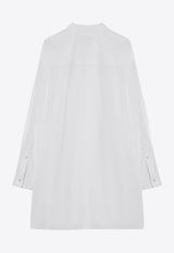 The Row Victoria Oversized Poplin Shirt White 9067W2567/Q_THERO-WHT