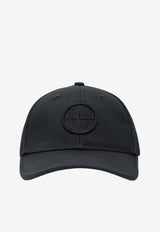 Stone Island Junior Boys Logo Embroidered Baseball Cap Blue 9100004S0248/R_STONE-V0020