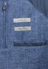 Wool-Blend Padded Vest