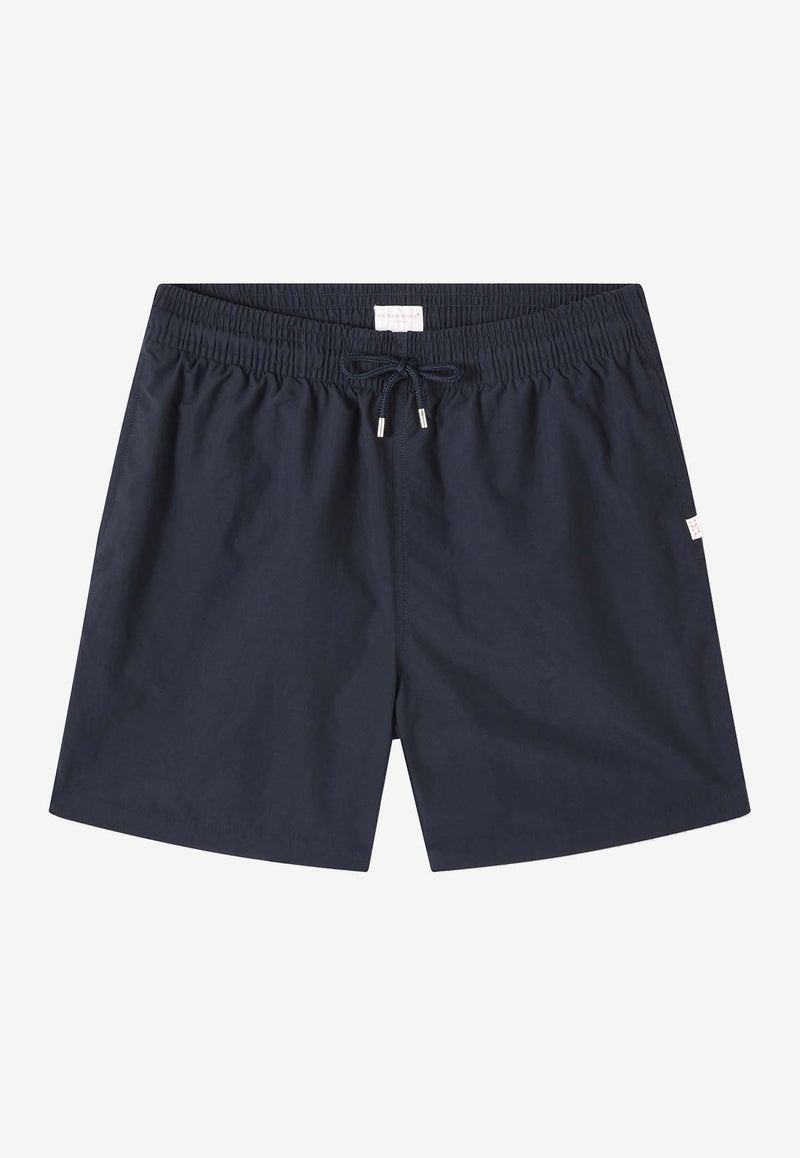 Derek Rose Aruba Elastic Swim Shorts Navy 9761-ARUB001NAVNAVY